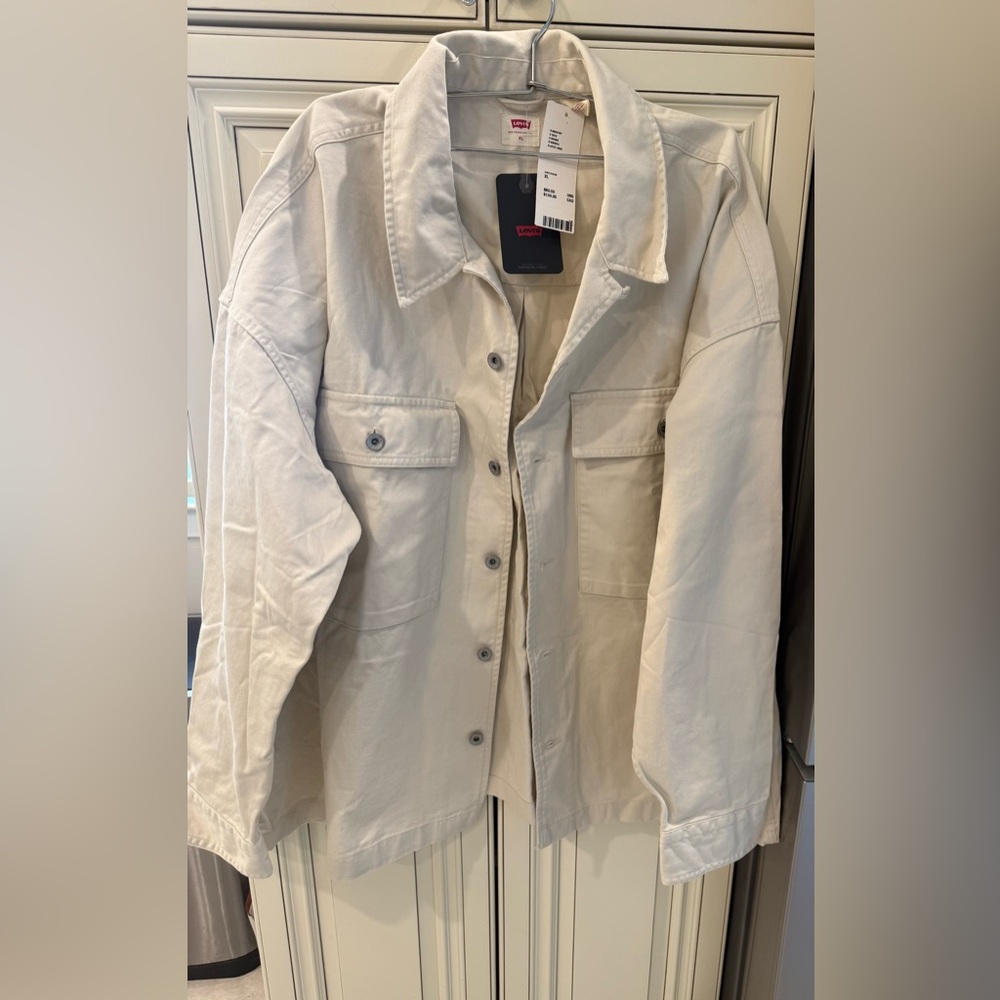 Levi's Men Light Tan Utility Jacket